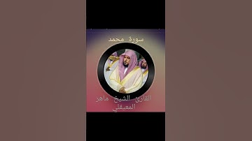 سورة محمد للقارئ الشيخ ماهر المعيقلي-Surah Muhammad
