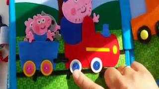 Развивающая (успокаивающая) книжка №3 "Свинка Пеппа"/Quiet book #3 Peppa Pig (for little boy) Развивающая (успокаивающая) книжка №3 "Свинка Пеппа"/Quiet book #3 Peppa Pig (for little boy)