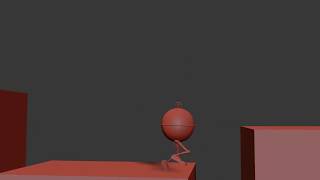 biped object- legs animation practice