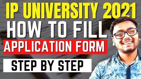 How to fill IPU CET form 2021 🔥| IPU CET 2021 Application Form | IP UNIVERSITY Application Form 2021
