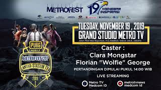 PUBG Mobile - Metro Fest Cup AntarStasiun TV 2019 PUBG Mobile - Metro Fest Cup AntarStasiun TV 2019