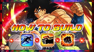 HOW TO BUILD! EZA STR Broly DBS Hidden Potential Build Guide DBZ: Dokkan Battle
