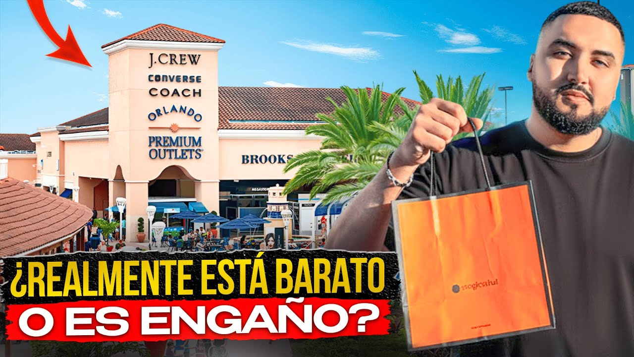¿ORLANDO Realmente es BARATO? toda la VERDAD sobre los OUTLETS 🇺🇸