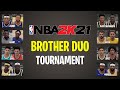 Who is The Best Brother Duo In The NBA? | NBA 2K21 Brother Duo Tournament