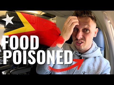 FOOD POISONED & CHECK-IN DRAMA - EAST TIMOR'S CHAOTIC NATIONAL AIRLINE!