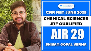 CSIR NET June 2025 Rankers Interview | CSIR NET Chemical Sciences Toppers Interview | AIR 29 JRF