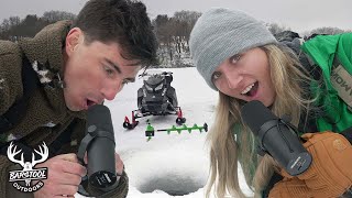 The Rods Going In!!!! | Alex Peric & Sydnie Wells Talk Smack on the Ice