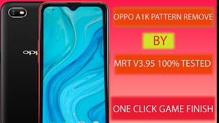 OPPO  A1K pattern Lock Remove 2021