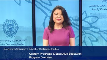 Custom & Executive Education Programs Overview