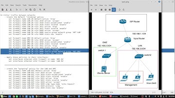 04 - Vyos firewall filtering and logging