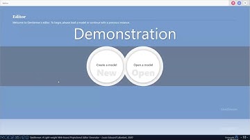 Gentleman: a light-weight web-based projectional editor generator