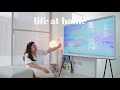 LIFE AT HOME: Redecorating my House, Getting my Dream TV & a Shopee Home Haul🍸🎁 | Jammy Cruz