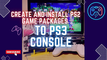 How to Easy Create and Install PS2 Game Packages and Play on PS3 Console in 2023