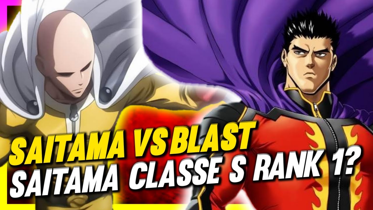 SAITAMA VS BLAST POR QUE SAITAMA NÃO É O HERÓI