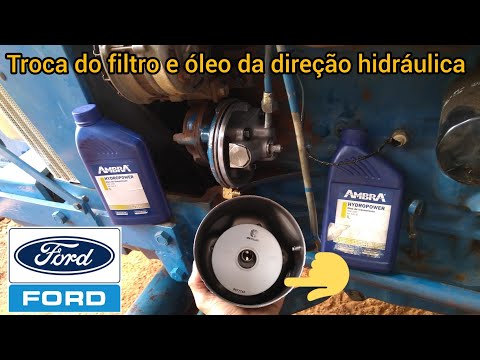 Vídeo: Onde está o filtro hidráulico em um trator Ford 4000?