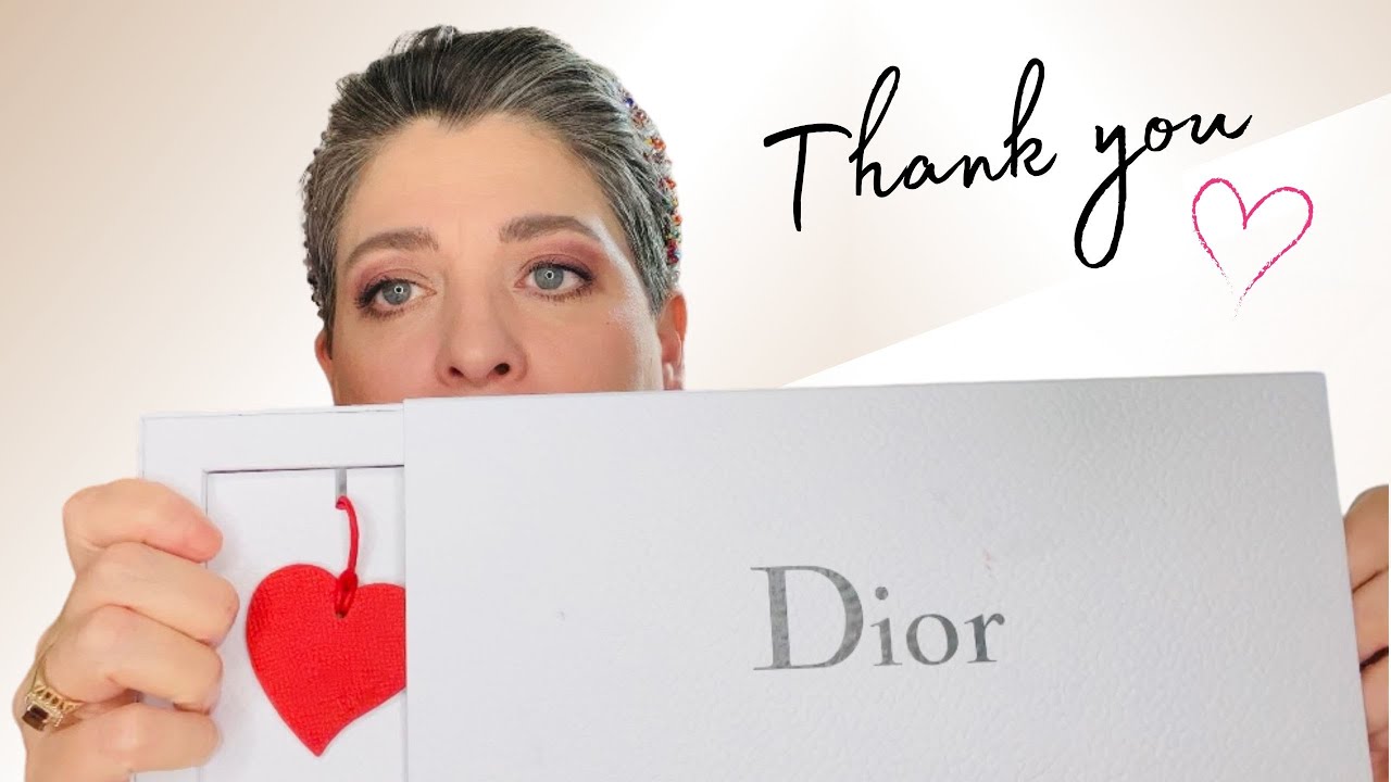 DIOR Gift Gold My Exclusive Loyalty Program Colorful