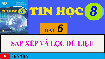 Bài 6: SẮP XẾP VÀ LỌC DỮ LIỆU | TIN HỌC 8 | KẾT NỐI TRI THỨC VỚI CUỘC SỐNG