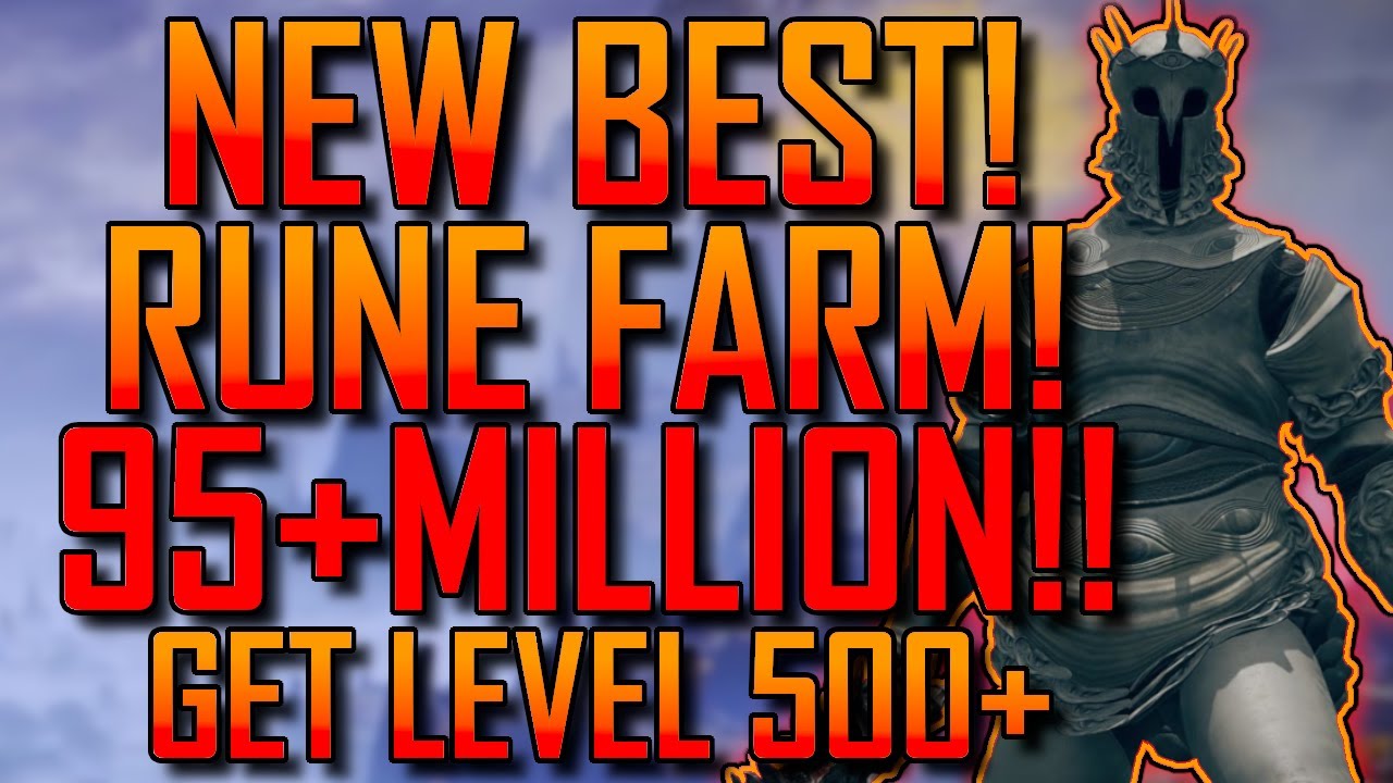 Elden Ring | 95+ MILLION RUNES! | BEST! Rune Farm! | Get Level 500+ | Best LEVEL UP! Rune Farm!
