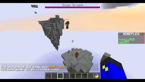 Rocky1965 and Niel357 Fly Hacking on Mineplex Dragons