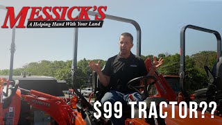 Can you REALLY buy a tractor for only $99\mo!