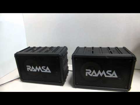 RAMSA WS-A80 - YouTube