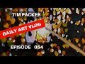 How I Paint The Sun - Daily Art Vlog - Episode 054