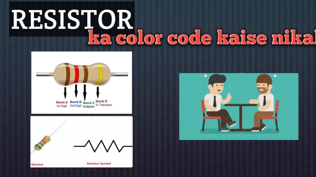 resistor color code kaise nikale|ELECTRIC plus electronics - YouTube