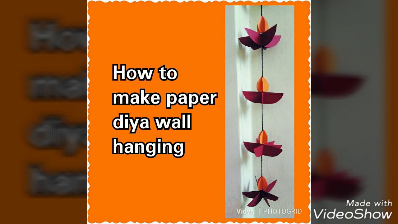 #Diwali #DIY #doityourself #diya #wallhanging DIWALI SPECIAL: HOW TO
