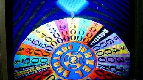Wheel of Fortune 2nd Edition Playstation Run Game 43 Part 1