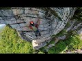 Gunks pov route beta high exposure aka high e 56