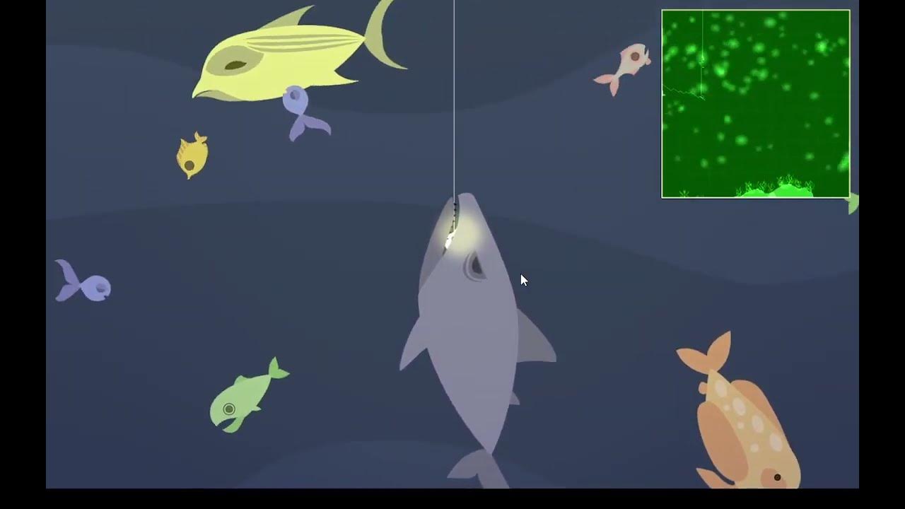 Biggest Fish In Cat Goes Fishing Cat Goes Fishing super huge ryba Shark fish - YouTube