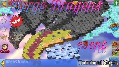 Merge Dragons fire and ice event part 1