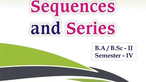 sequence and series 4th sem 2017 paper solution #bsc #mdu
