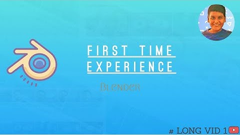 Trying Blender for the first time (Tutorial)