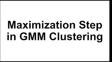 (Docceptor 머신러닝 7-3) GMM Clustering 에서 Maximization step (MLE)