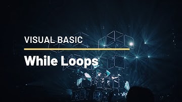 While Loops in Visual Basic