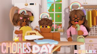 Kids CHORES DAY! *THEY ARE IN TROUBLE* Roblox Bloxburg Roleplay