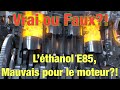 L’éthanol E85 Abîme Le moteur?🤔On vous explique la vérité!✅😬