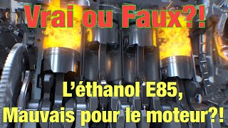 L’éthanol E85 Abîme Le moteur?🤔On vous explique la vérité!✅😬