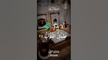 القارئ مصطفى الشجيري | سورة الرعد| الا بذكر الله تطمئن القلوب 🤍