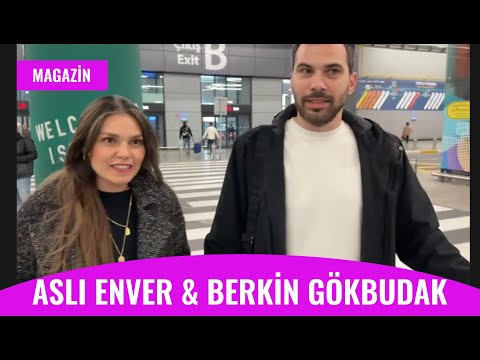 Aslı Enver ve Eşi Berkin Gökbudak, Prag Dönüşü Havalimanında Yakalandı! Bebek ve Gündem...