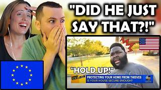 European Girl Reacts to Hilarious American Local News Interviews!