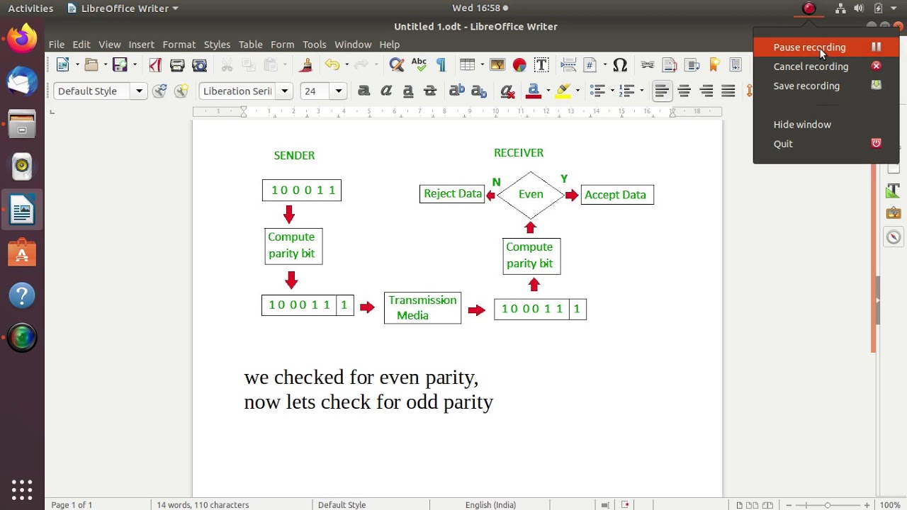 simple parity check - YouTube