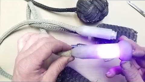 How-to put 3/8 rope or Technora in Flowtoys Capsule Handles. POI