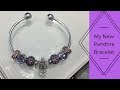 PANDORAS NEW OPEN BANGLE AND CHARMS HAUL PLUS REVIEW!