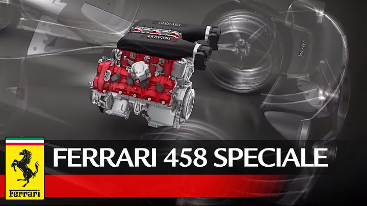 Ferrari 458 Speciale - Focus on powertrain