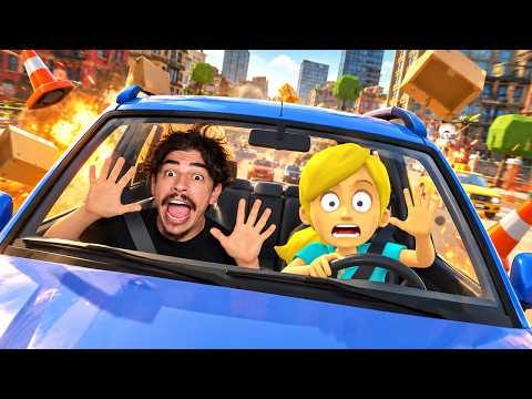 MY SISTER IS A TERRIBLE DRIVER | Teaching My Little Sister How To Drive