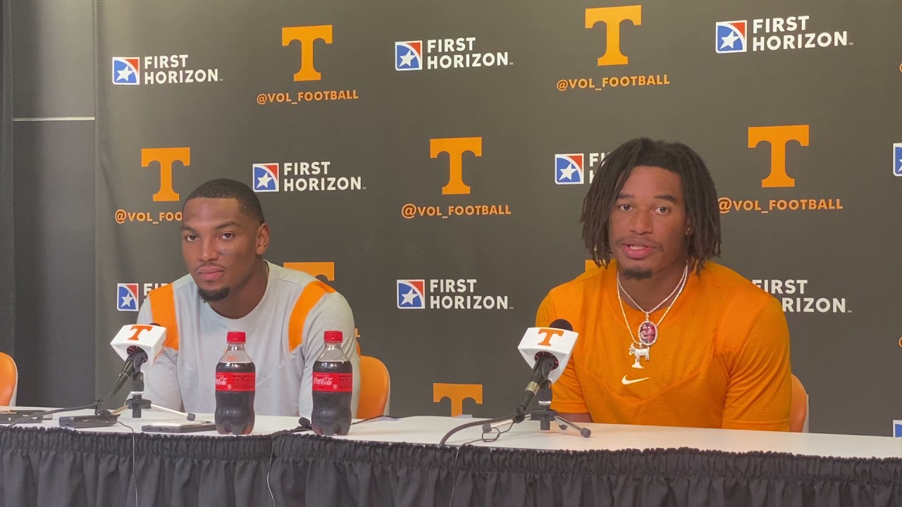 Tennessee Football: Jaylen McCullough and Velus Jones talk after South Carolina win