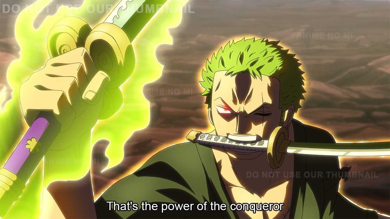 Zoro's Unique Golden Haki Revealed - One Piece - YouTube