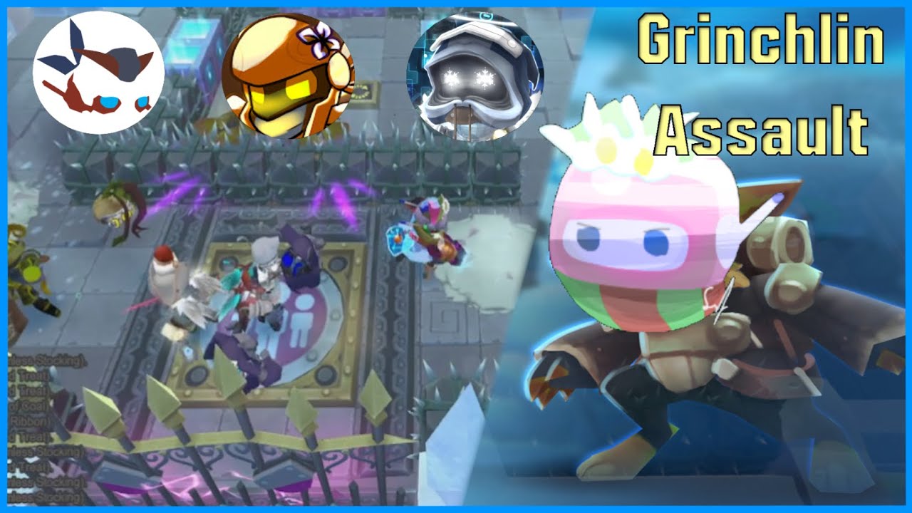 [Spiral Knights] Grinchlin Assault w/ Solotron, Fangel, and Lego2build